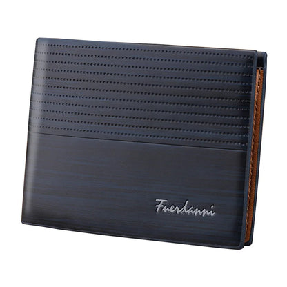 New Vintage Men Leather Wallet Short Slim Male Purses Money Credit Card Holders Men Wallet Money Bag