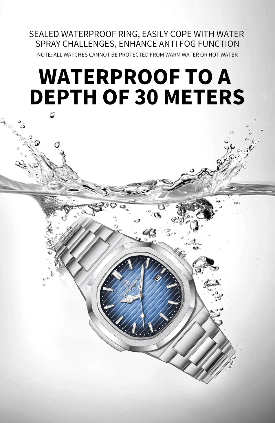 Stainless Steel Quartz Watch