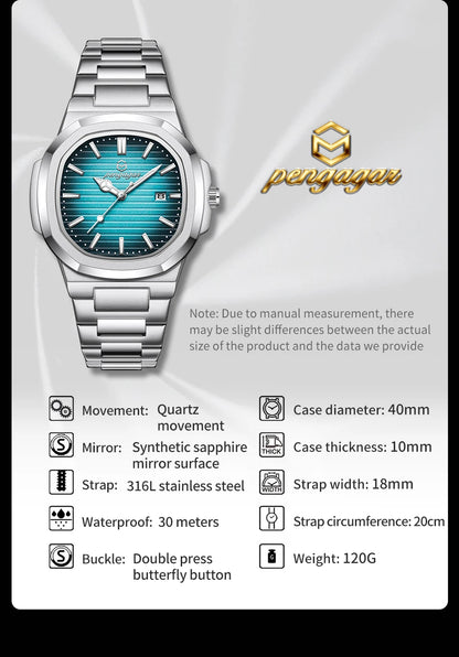 Stainless Steel Quartz Watch